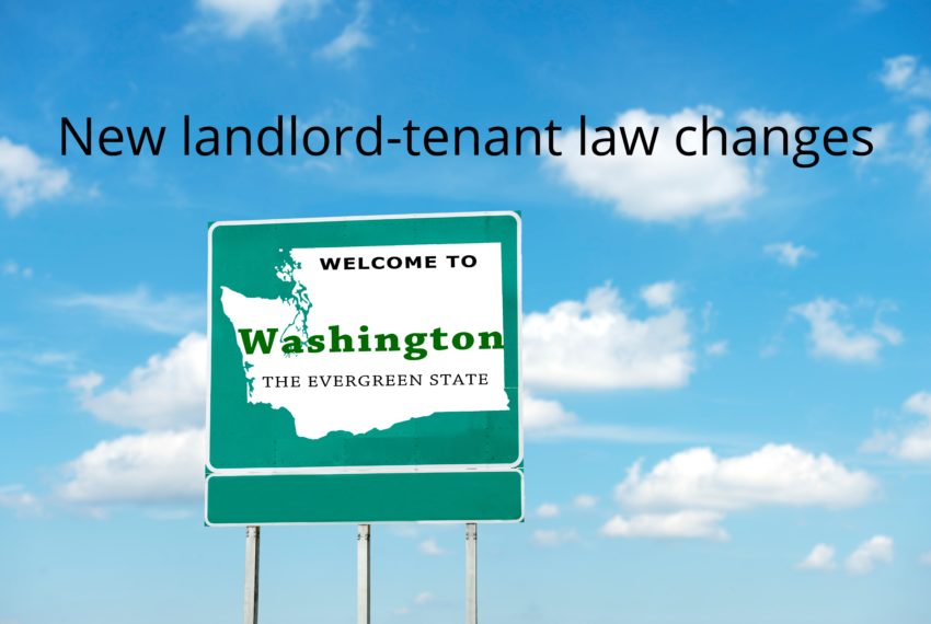 New Landlord-Tenant Laws in Washington State.